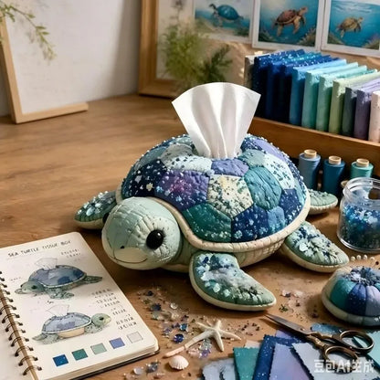 Creative Tide Play Cute New Animals DIY Tissue Box Set Animal Shaping Tissue Box Toy Material Pack