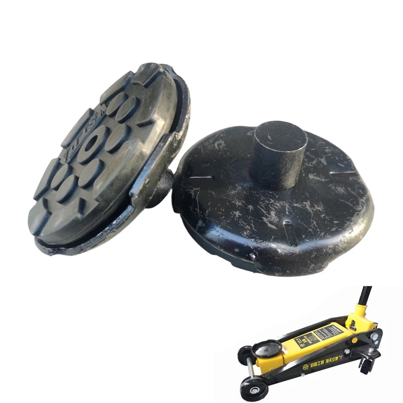 2.5Tons 3 Tons Horizontal Jack Accessories 3T Horizontal Hydraulic Jack rubber pad Universal Wheel Pallet Front Wheel