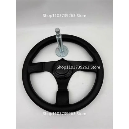 320MM steering wheel suitable for go kart, beach bike, children's bike, farmer with cover