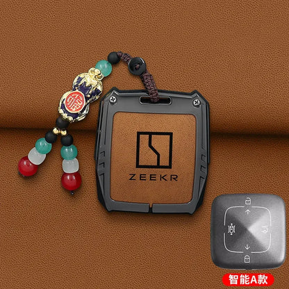 2025 ZEEKR 001 Keycase 7x 9x 007 009 Mix Car Specific Protective Shell Chain Keybag for Men and Women