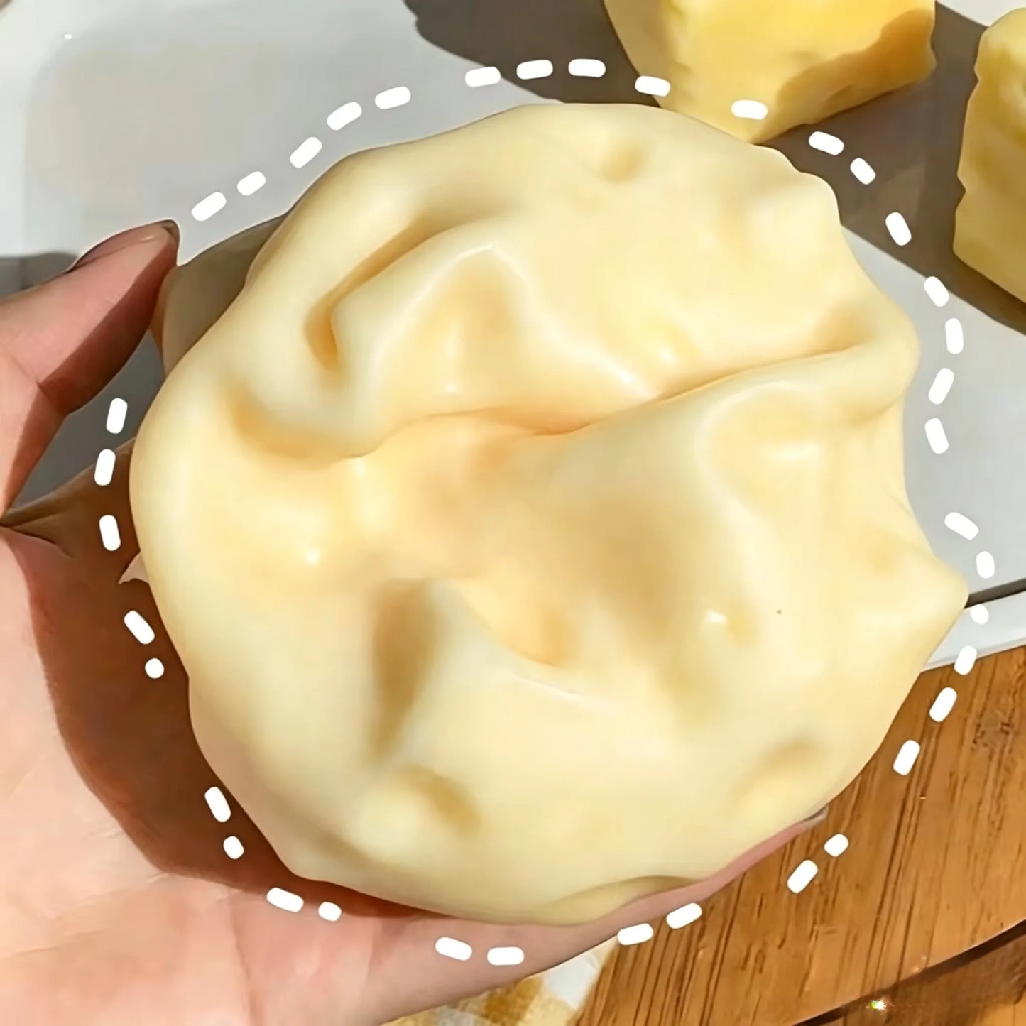 Giant Cheese Squishy Toy, Jumbo Soft Cheese Squeeze Toy, Slow Rebound Cheese Squishy, Stress Relief Ball for Adults, Gift Idea