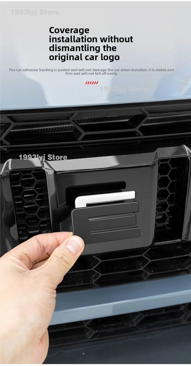 For Chery Jetour Traveller T2 Styling Plastic Rear Emblem Front Grille Badge High-end Decals Auto Exterior Decoration
