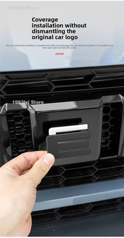 For Chery Jetour Traveller T2 Styling Plastic Rear Emblem Front Grille Badge High-end Decals Auto Exterior Decoration
