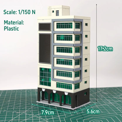 Outland Models 144 N Scale Train Railway Skyscraper Building Shopping Center Toy Educational Playful Learning