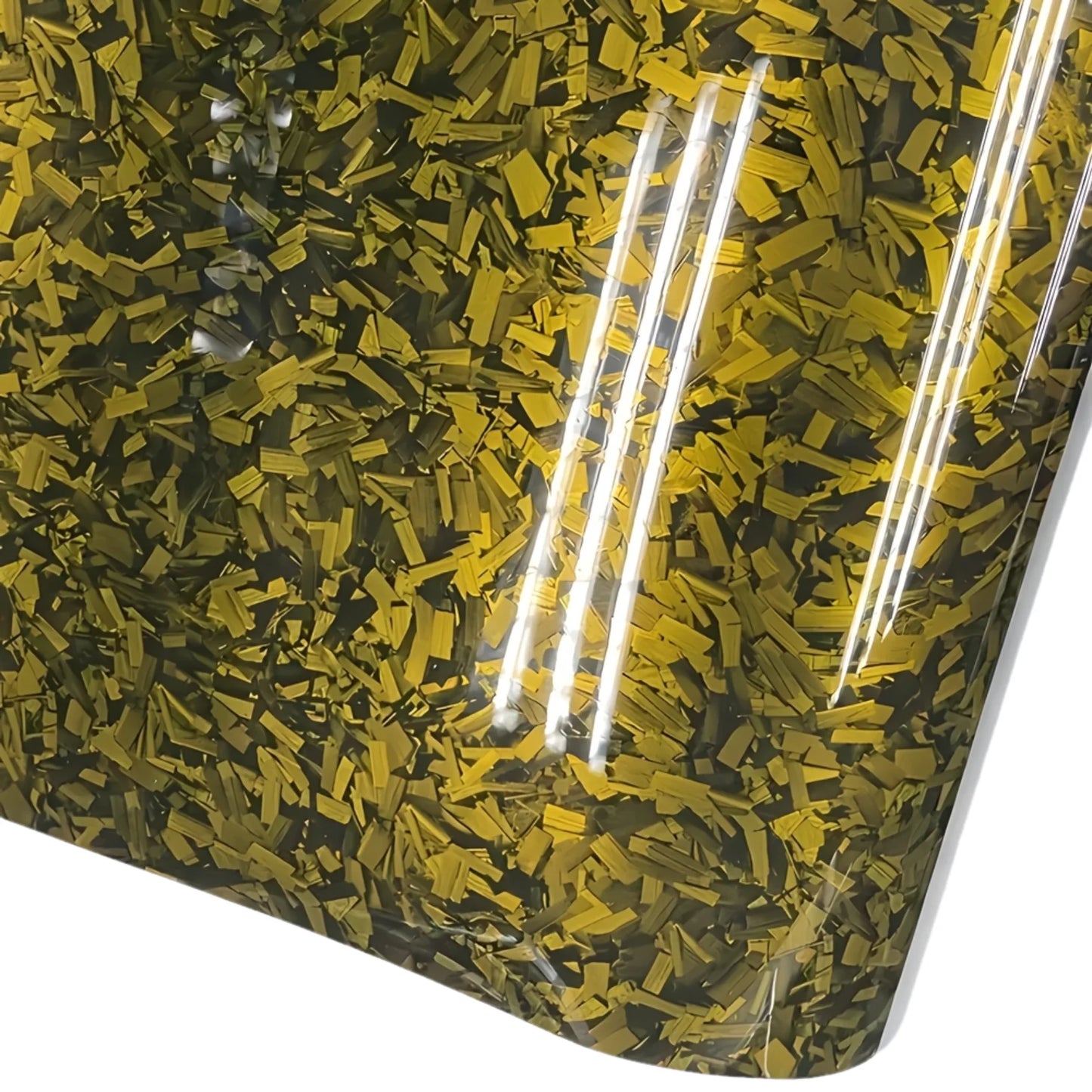 10/20/30/40/50 x 150cm Ultra Glossy Forged Carbon Fiber Vinyl Car Wrap Sticker Film Durable Weatherproof Sticker Easy to Install