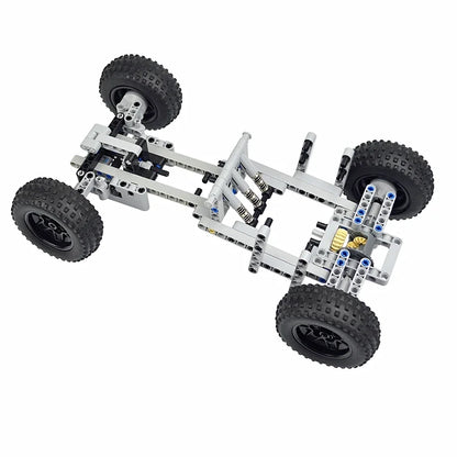 MOC Expert Technical Car Power Function Motor Parts  Buiding Block With RC Motor Vehicle Brick Toys For Children Gifts Leduo