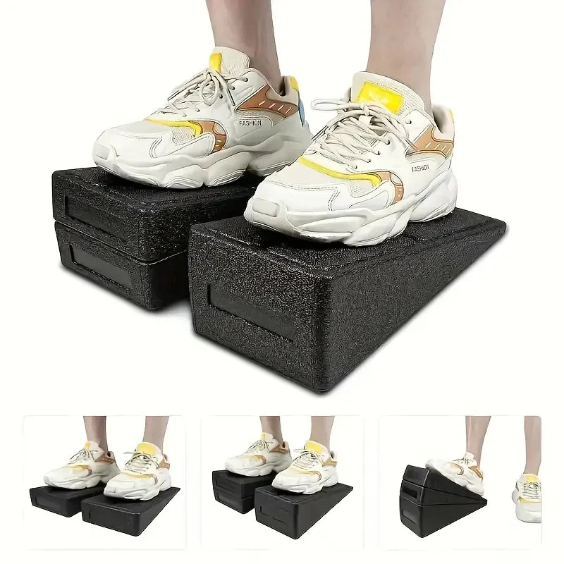 Yoga Insole Insert 3pcs Wedge Stretch Slant Boards Adjustable Bricks Squat Wedge Blocks For Exercise Gym Fitness Accessories