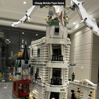 Cheapest 4803Pcs Requiring Assembly Dispaly Building Bank Collectors Edition Block Model Birthday Christmas Gifts