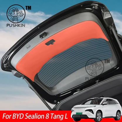 For BYD Sealion 8 ATTO 8 Tang L EV DMI DMP 2025 2026 Trunk Tailgate Anti-Scratch Protective Pad Sticker Modification Accessories