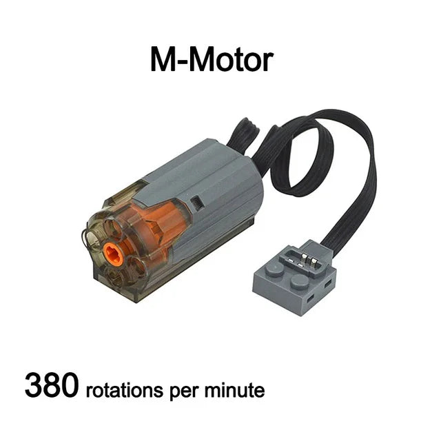 Building Blocks Toys MOC Technical Part Motor Set for Kids Compatible All Brands Small Size 8884 8885 PF Model Servo Accessories