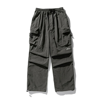 TFETTERS Brand Autumn Winter Cargo Pants Men 2026 New Baggy Watertight Drawstring Men Parachute Pants Techwaer Tourism Man Pants