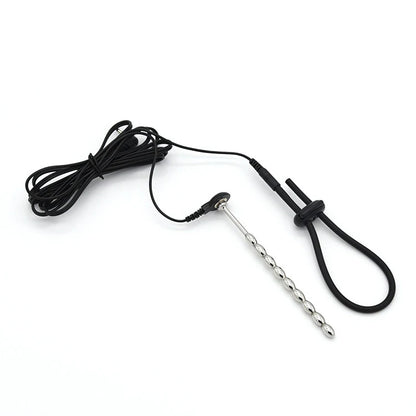 Electroshock Defensa E stim Host Electric Shock Penis Plug Cockring Chastity Cage Anal Plug Nipple Clamp E-stim Bdsm Toy for Sex