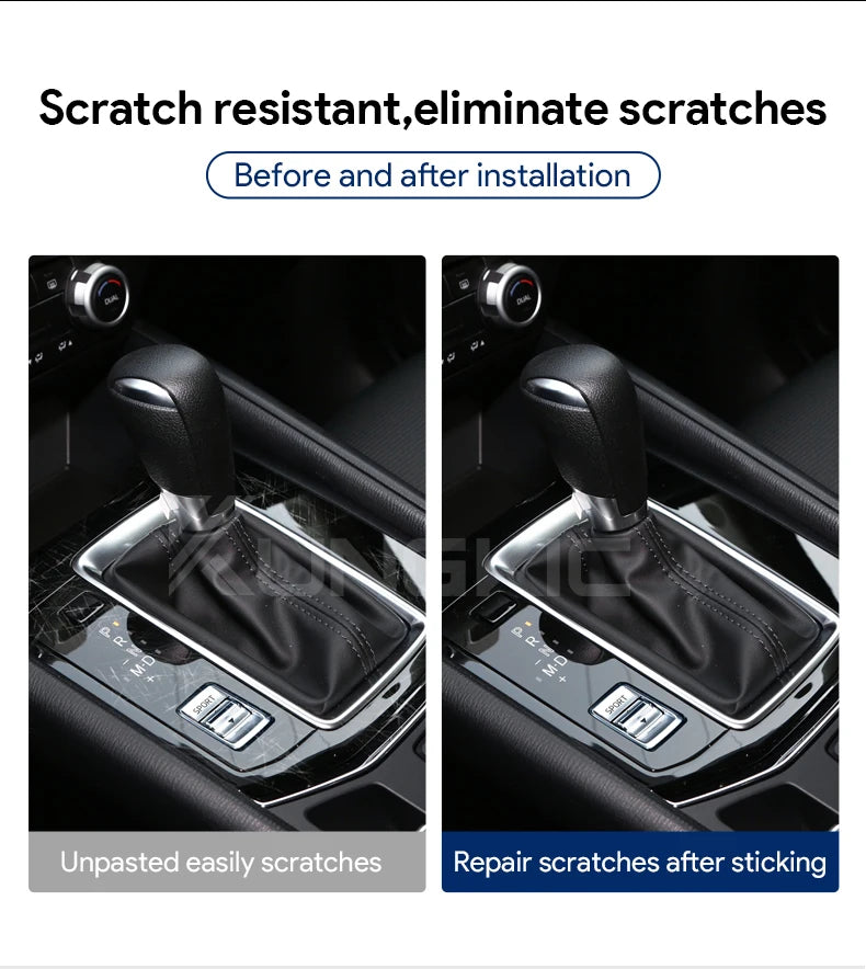 For Mazda CX-5 CX5 2017-2024 Interior Protection Film TPU Anti-scratch Sticker Dashboard GPS Navigation Transparent Accessories