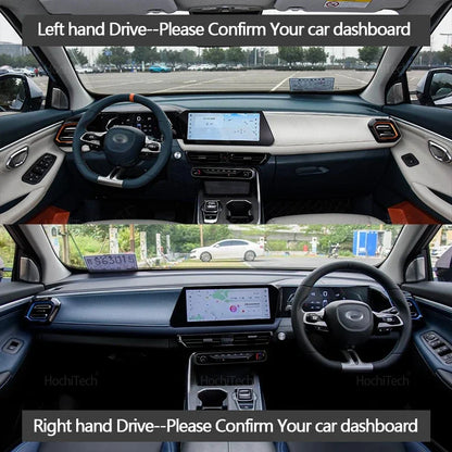 Dash Mat Sun Shade Anti-UV Carpets Car Accessories Car Dashboard Cover for GAC Motor Trumpchi GS3 Emzoom II 2023 2024