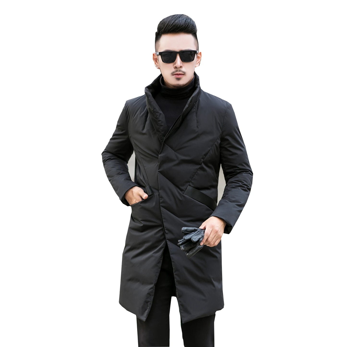 2024 new arrival winter jacket 90% white duck down jackets men,mens fashion thicken warm parkas winter down coat male KYR097