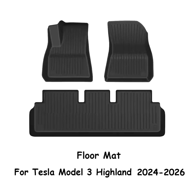 For Tesla Model 3 Highland 2026 Liner Mats Floor Mats Automotive Interior Model Y 2025 2026 Juniper Luggage Mats Car Accessories