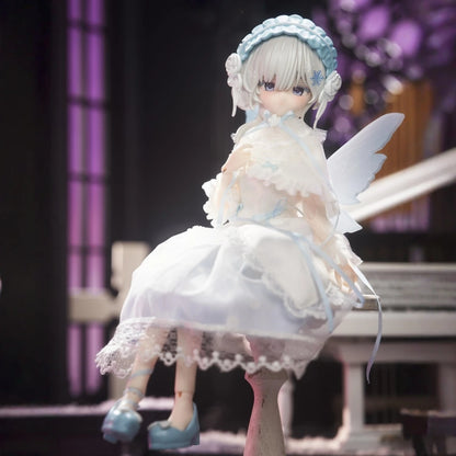Genuine Goodnight Ojou Sama Snow Deep Winter Series Special Edition 1/6 Action Figure Bjd Blind Box Model Ornament Collect Gift