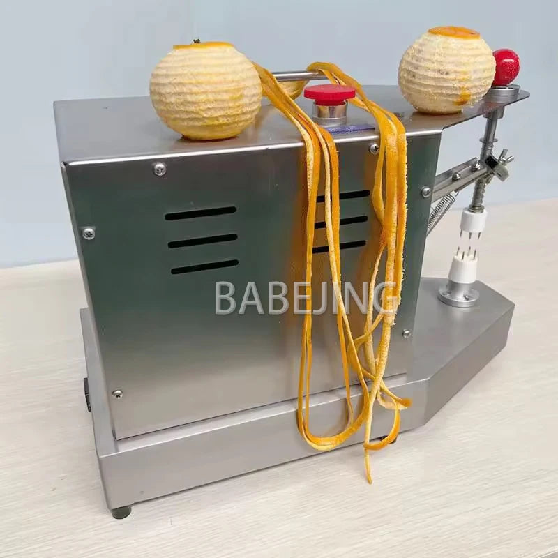 Desktop Stainless Steel Lemon Commercial Vegetable Fruit Citrus Peeler Orange Lemon Peeler