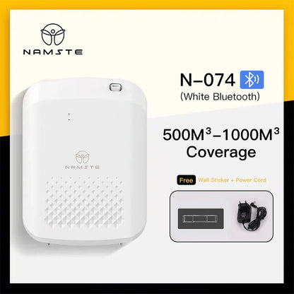 NAMSTE New Electric Aroma Diffuser Bluetooth 1000m³  Diffuser Essentail Oil  Aromatherapy Machine Device Electric Aromatic Oasis