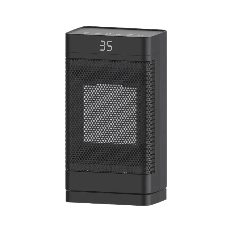 Heater Remote Control Touch Screen Heater Shaking Head PTC Fast Heating Heater Table Standing Timer Electric Heater