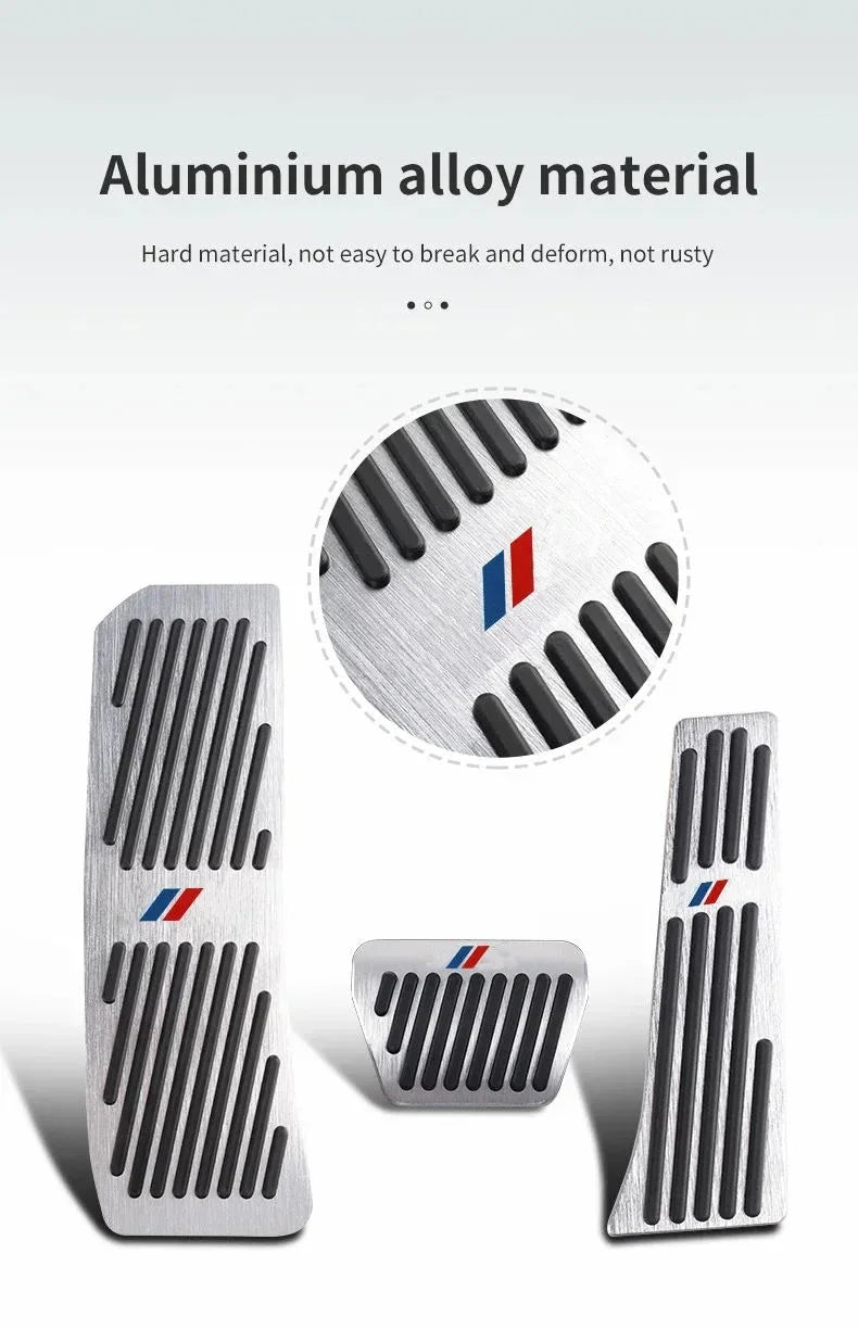 Automotive Accelerator and Brake Pedal Covers Suitable for BMW 5 series E60 F30 G60F18 G30 G38 E63 E64