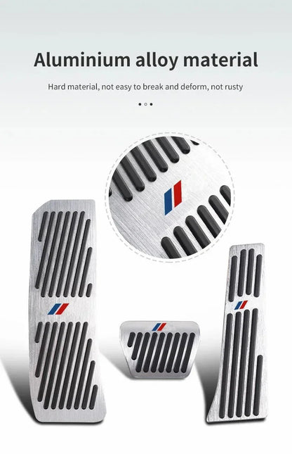 Automotive Accelerator and Brake Pedal Covers Suitable for BMW 5 series E60 F30 G60F18 G30 G38 E63 E64