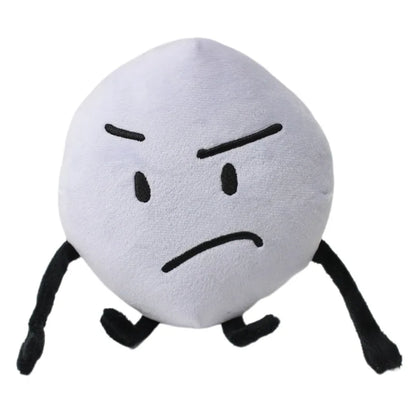 Bfdi Four Plush Doll Game Battle for Dream Island Cosplay Plushie Toy Number Flower Woody Coiny Firey Lollipop Soft Kids Gift