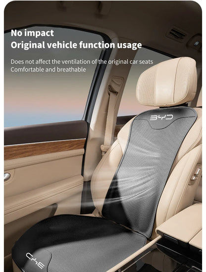 Car Seat Cushion For BYD Seal U Atto3 Atto2 Dophn Seagull S6 S7 Tang X Dream Breathable Front & Rear Seat Protective Cover