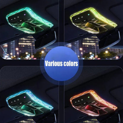 For Mercedes-Benz E-Class W214 S214 2024 car roof reading light transparent decorative frame car interior modification parts
