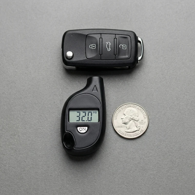 1-4pcs Car Tire Air Pressure Tester Meter Tire Gauge Digital LCD Display Auto Car Motorcycle Tire Safety Alarm