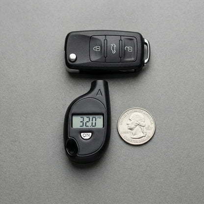 1-4pcs Car Tire Air Pressure Tester Meter Tire Gauge Digital LCD Display Auto Car Motorcycle Tire Safety Alarm