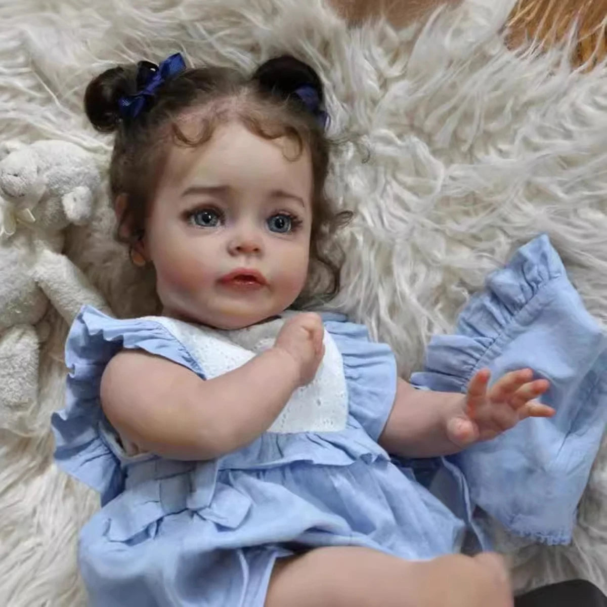 Reborn Baby Dolls – 22 Inch Real Baby Dolls That Look Real, Full Body Vinyl Girl Doll in Outfit with Accessories, Gift for Girls Ages 3+, Pretend Play & Collectors