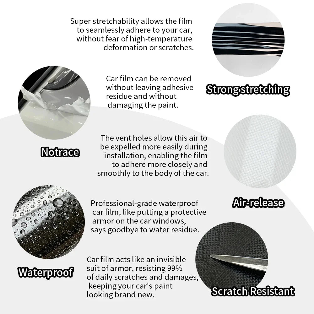Carbon Fiber Sticker High Gloss Honeycomb Vinyl Wrap Film Waterproof Adhesive Auto Body Decoration Decal Tunning Car Accessories