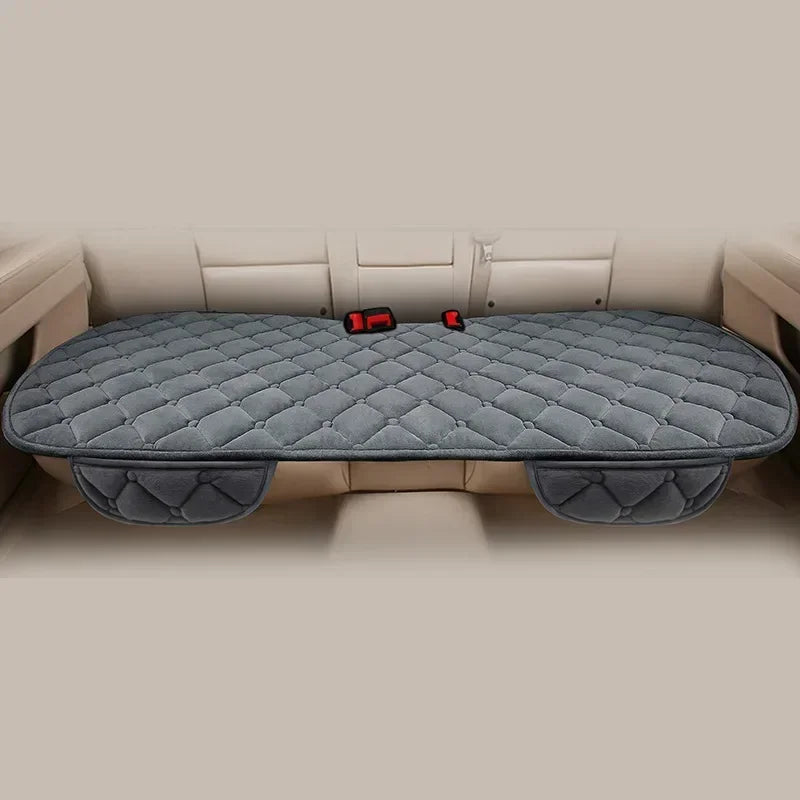 Car Seat Covers Warm Seats Cushion Protector Plush Seat Cover Autumn Winter Universal For Sedan Hatchback SUV Seat Mats