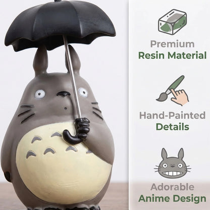 My Neighbor Totoro Mini Figures 5 Styles Studio Ghibli Anime Figurines Desktop Ornament Resin Model Gift for Anime Collectors