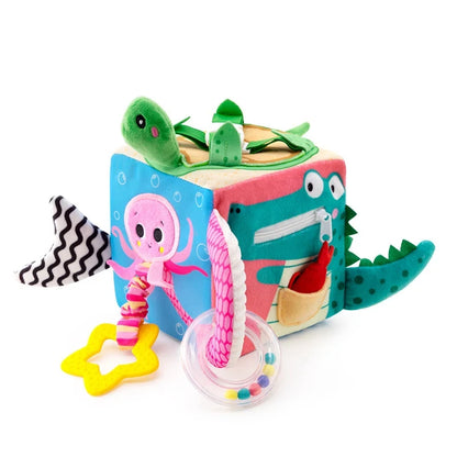 Rattles for Baby Toys 0 12 Months Soft Cloth Rattle Ball with Bell Teether Babies Grasp Training Educational Toys for Newborns