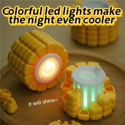 Hot Sale DIY Corn Cube Puzzle, Sensory Educational Fidget Stress Relief Toy, Brain Teaser Intelligence Game Toy for Kids Ages 3+