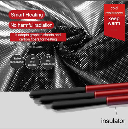 Extra Extra Large11 Area Heating Vest Winter Women Climbing Heating Coats Outdoor Trekking Heating Apparel （Not Power Bank）