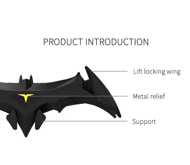 New Bat Car Mobile Phone Holder Car Air Outlet Mobile Phone Stand Unique Shaped Car Phone Holder Firmly Fixed