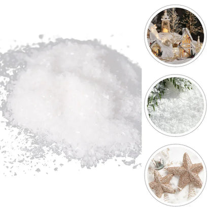 20g/50g Diy Model Making Artificial Dry Snow Powder for Christmas Scene Decor/Sandtable Landscape/Diorama/Military Wargaming