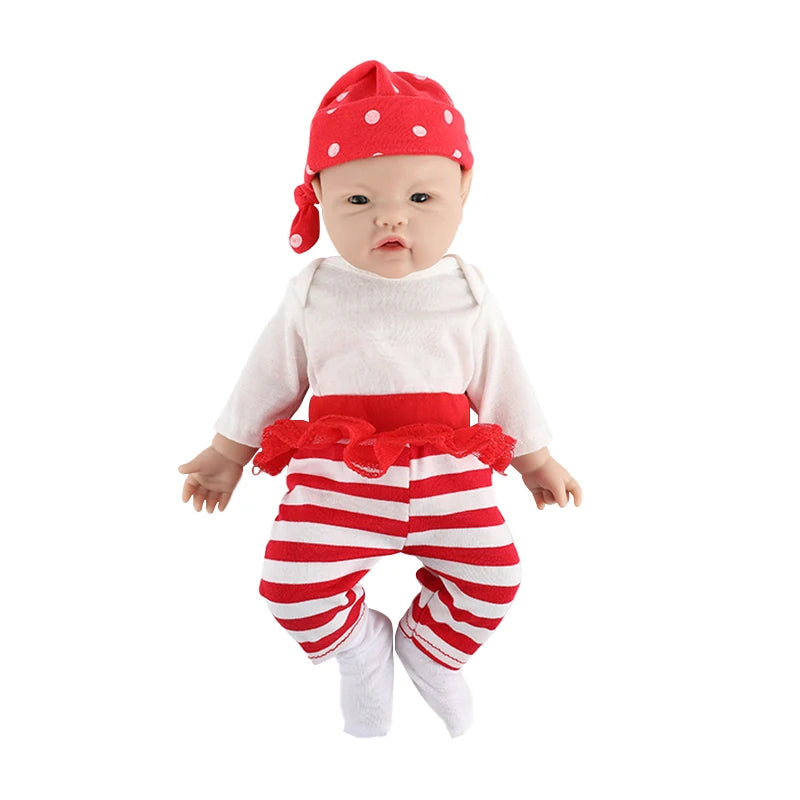 IVITA High Quality 5 Sizes Choices Silicone Reborn Doll Wholesale Fashion Baby Girl Toys Lifelike Newborn Baby Painted Soft Doll