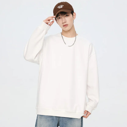 Autumn Oversized Purple Sweatshirts for Women Casual Streetwear Hoodies Women 2024 Female Long Sleeve Crewneck Pullovers Tops