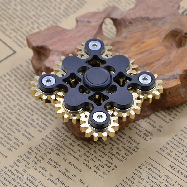 9 Gears Hand Spinner High Quality Metal Fidget Spinners R188 Smooth Bearing Adult Stress Relief Toy Anti Stress Fidget Toys