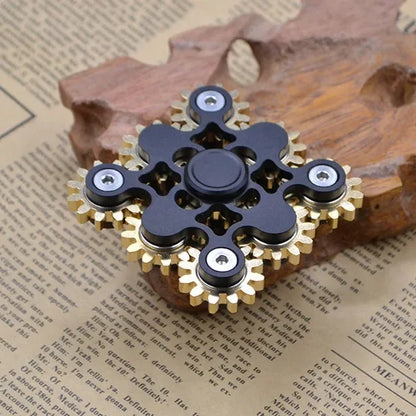 9 Gears Hand Spinner High Quality Metal Fidget Spinners R188 Smooth Bearing Adult Stress Relief Toy Anti Stress Fidget Toys