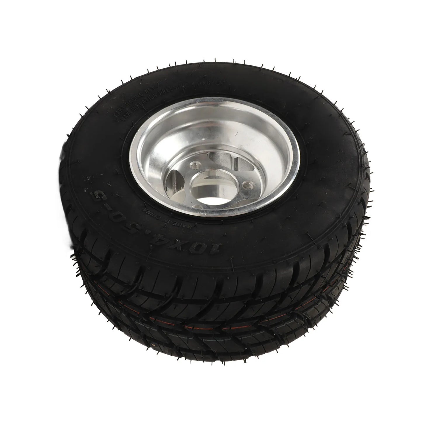 10x4.50‑5 Tire with Hub Explosionproof Antislip Universal for ATV UTV Go Kart Agricultural Vehicle