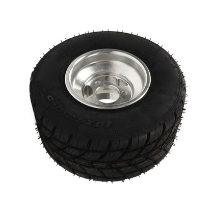10x4.50‑5 Tire with Hub Explosionproof Antislip Universal for ATV UTV Go Kart Agricultural Vehicle