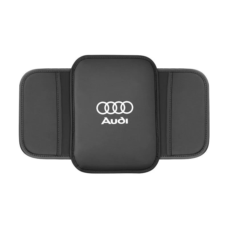 Car Styling Seat Armrest Box Protector Cushion Storage Box Cover Pad for Audi Quattro Sline A3 A4 A6 A5 Q5 Q7 Q3 A7 TT S3 S4 S5