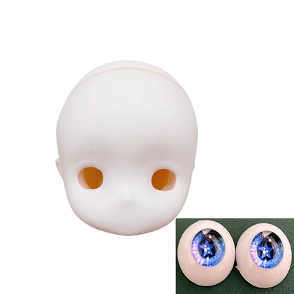 Anime Face Doll Head DIY 30cm Doll Makeup Doll Head or Whole Doll Makeup 1/6 Bjd Doll Girl Doll Toy Gift