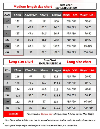 Down Jacket Man Long Men's Puffer Jacket Winter Coats For Men Duck Down Jacket Men Parkas Overcoat Padded Cold Clothes Feather