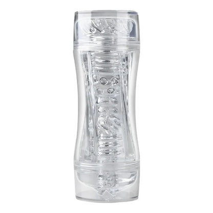 Male 3D Manual Soft Pussy Sex Toys Transparent Vagina Masturbator Realistic Adult Endurance Exercise Sex Toy Pocket Cup for Men